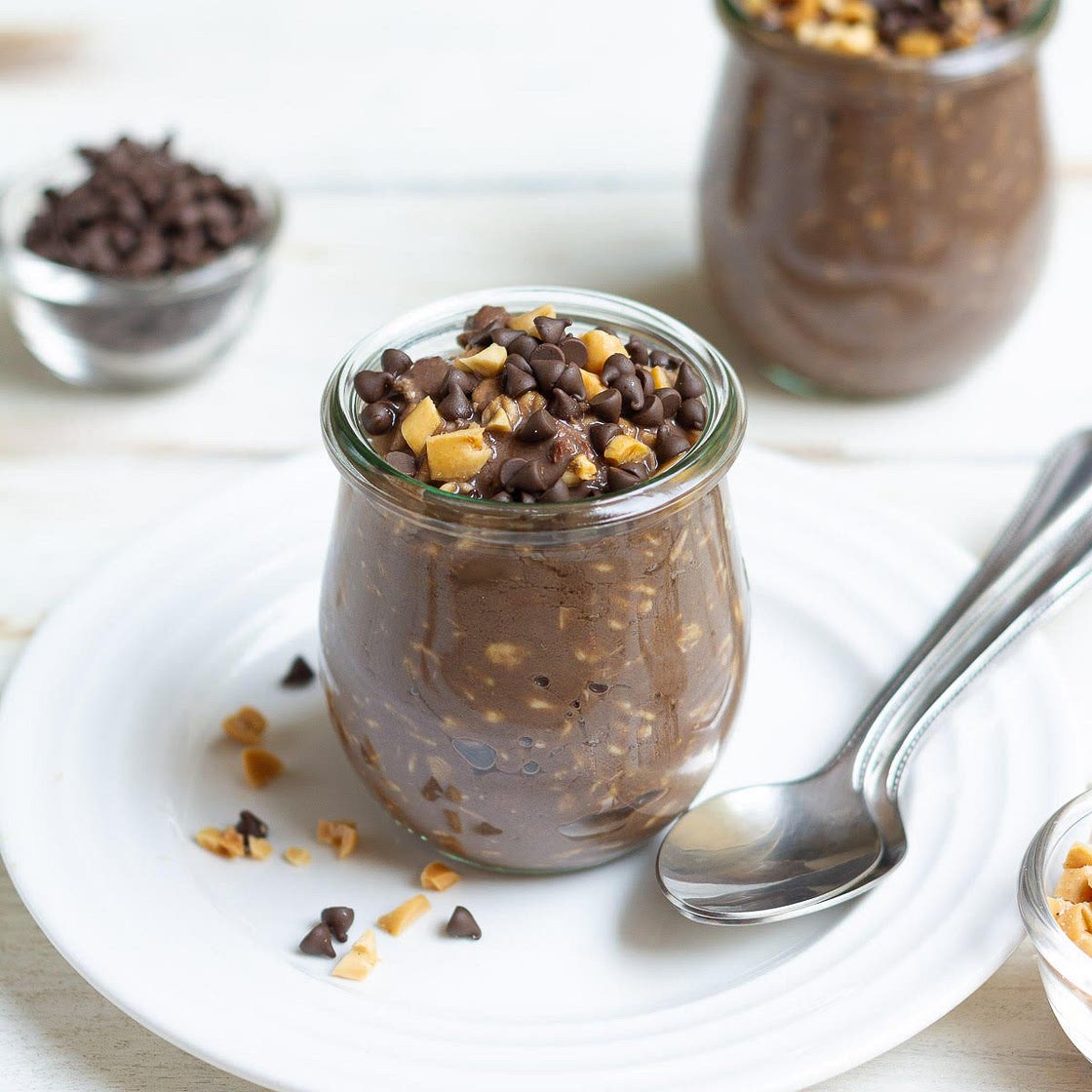 Snickers Overnight Oats