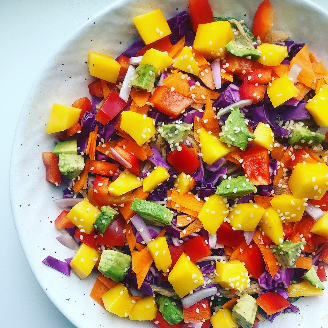 Rainbow Soba Noodle Bowl