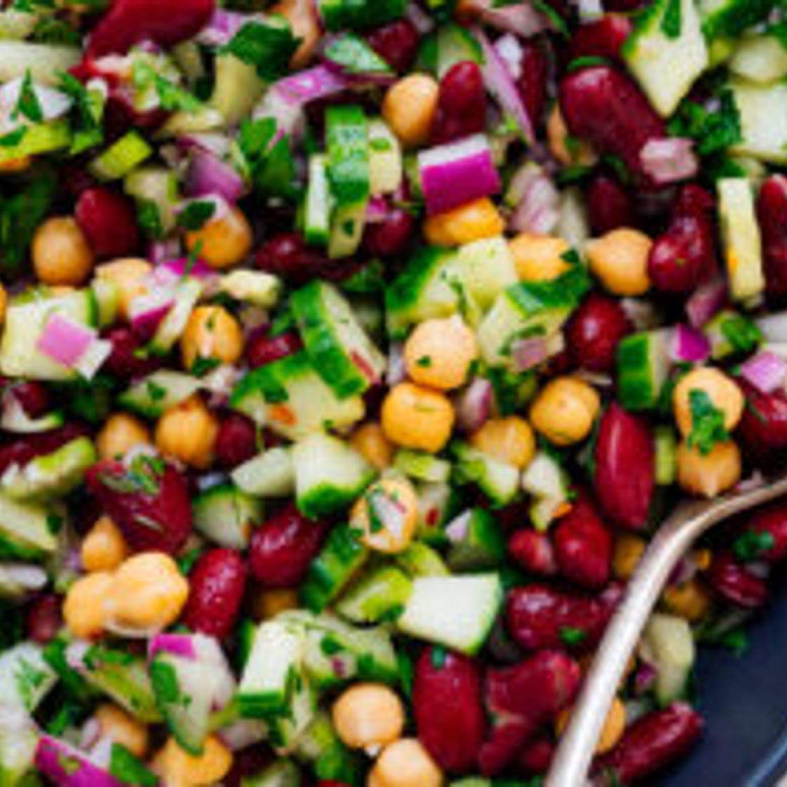 Mediterranean Bean Salad