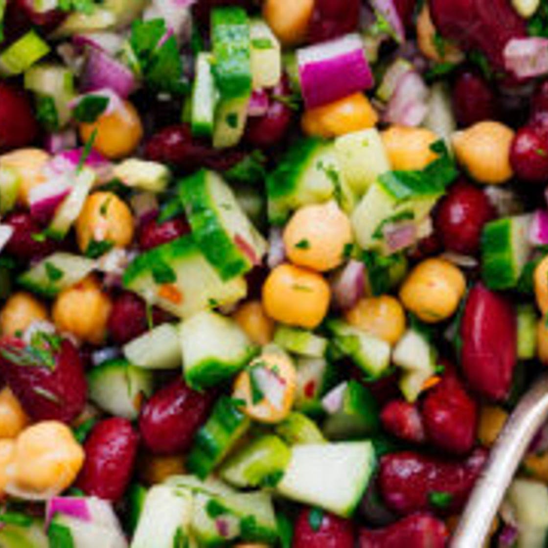 Mediterranean Bean Salad