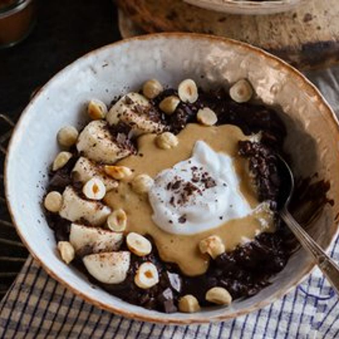 Mocha Hazelnut Oatmeal