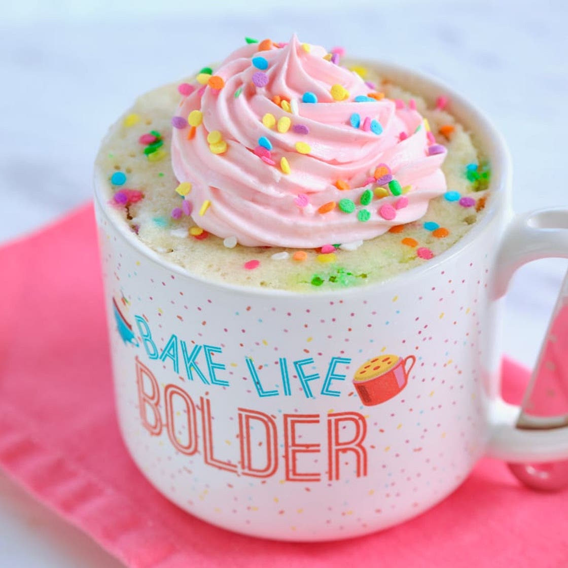 Gemma's Best-Ever Vanilla Mug Cake