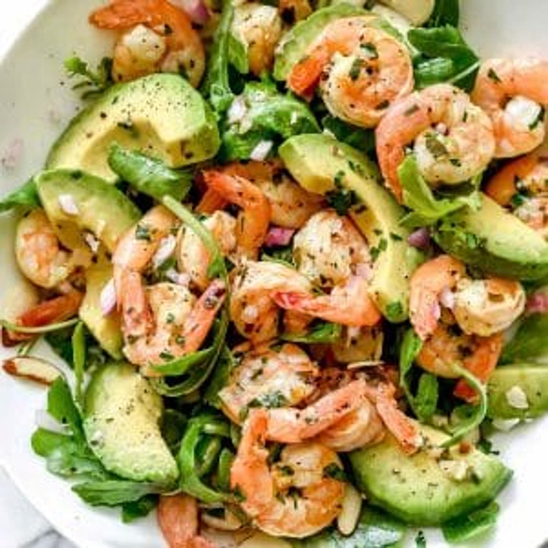 Citrus Shrimp and Avocado Salad