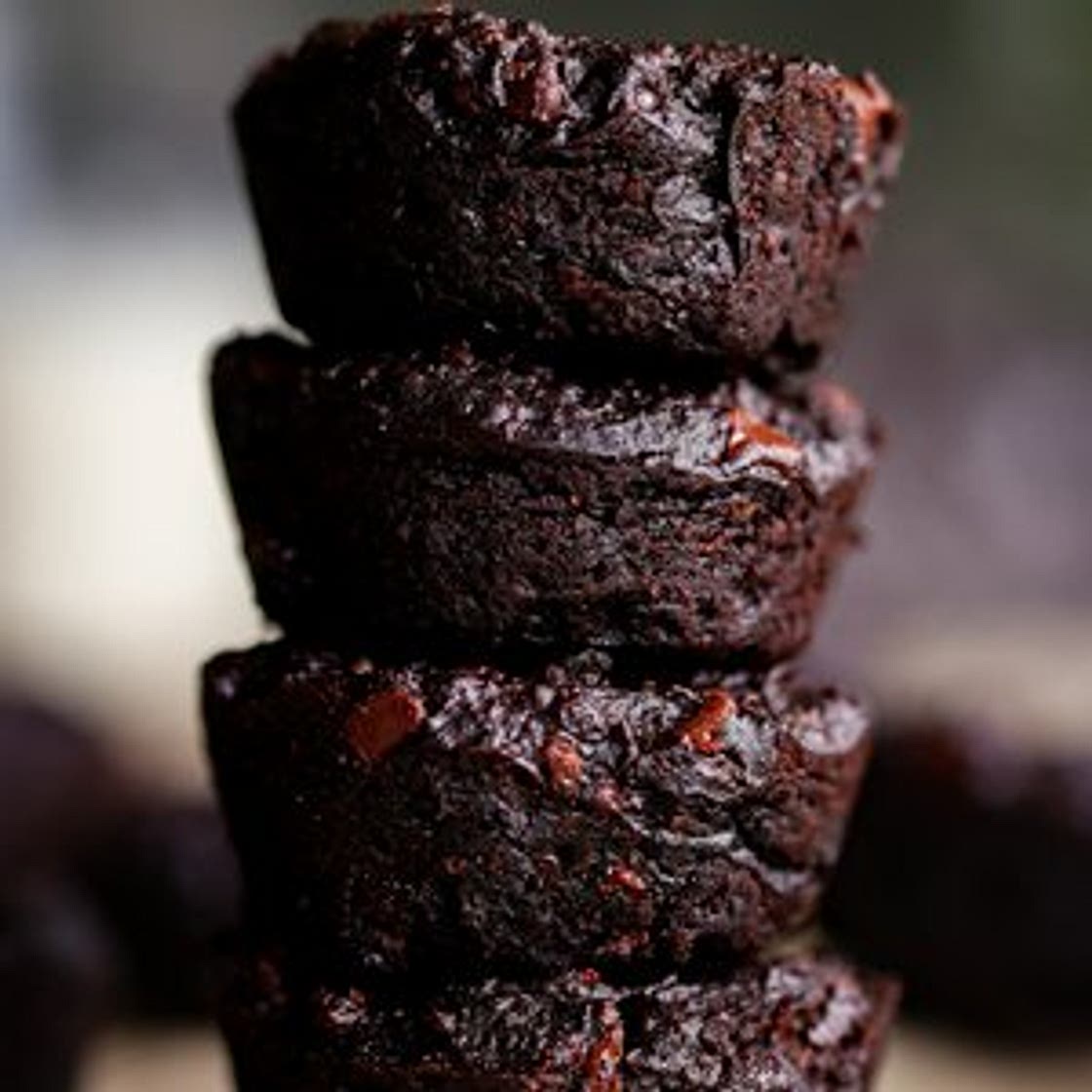 Sugar-Free Fudgy Two-Bite Brownies