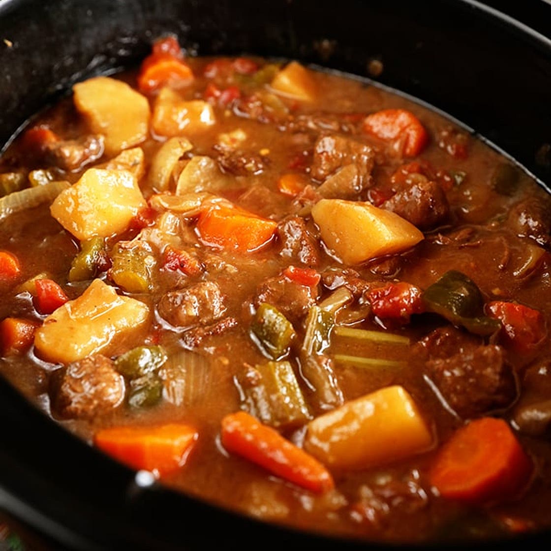 Slow Cooker Creole Beef Stew