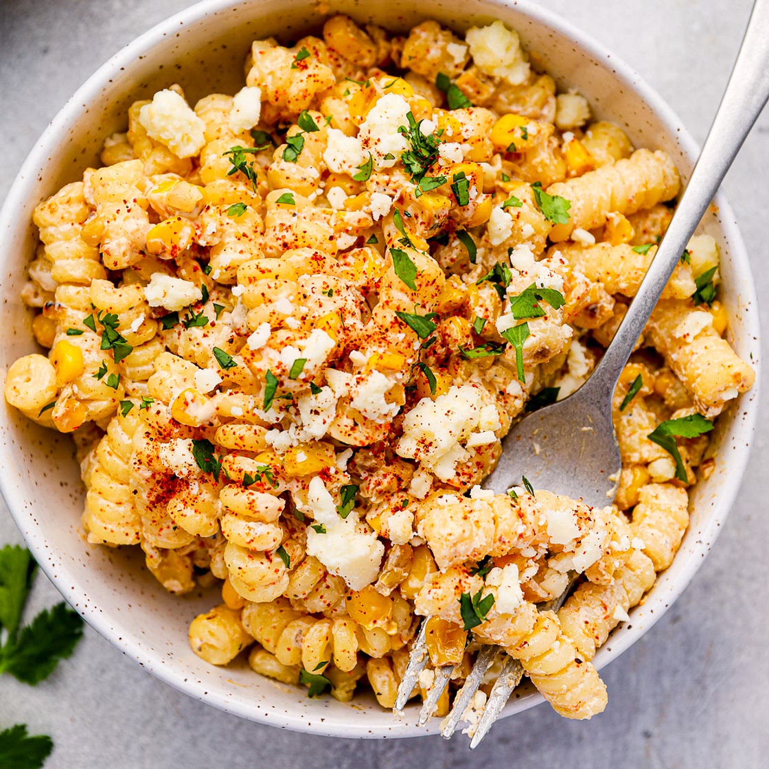 Mexican Street Corn Pasta Salad Recipe