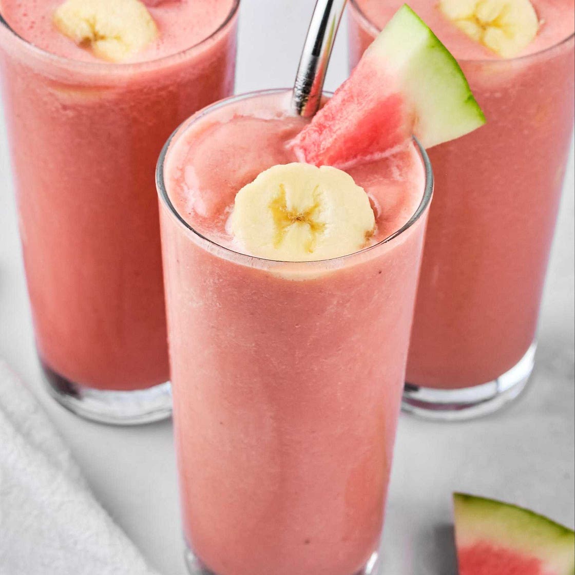 Watermelon Banana Smoothie