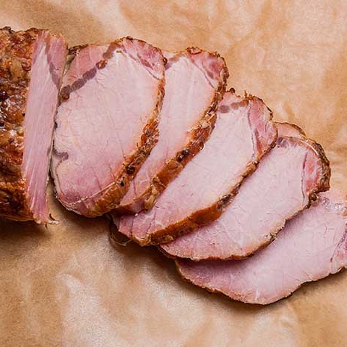 Maple-Glazed Smoked Ham