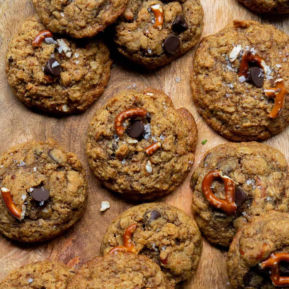 Healthy Cowboy Pretzel Cookies