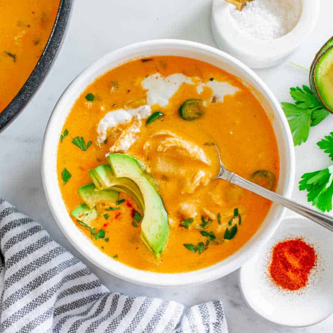 Buffalo Chicken Soup