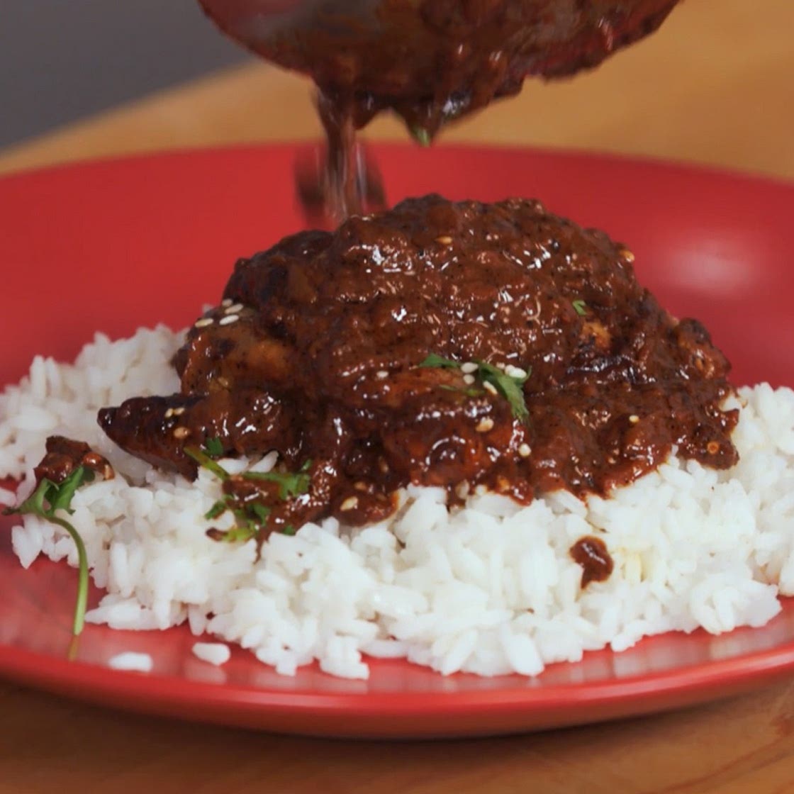 Chicken With Mole Sauce