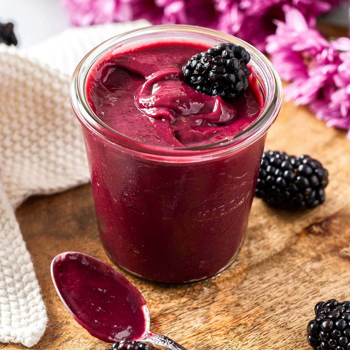 Homemade Blackberry Curd