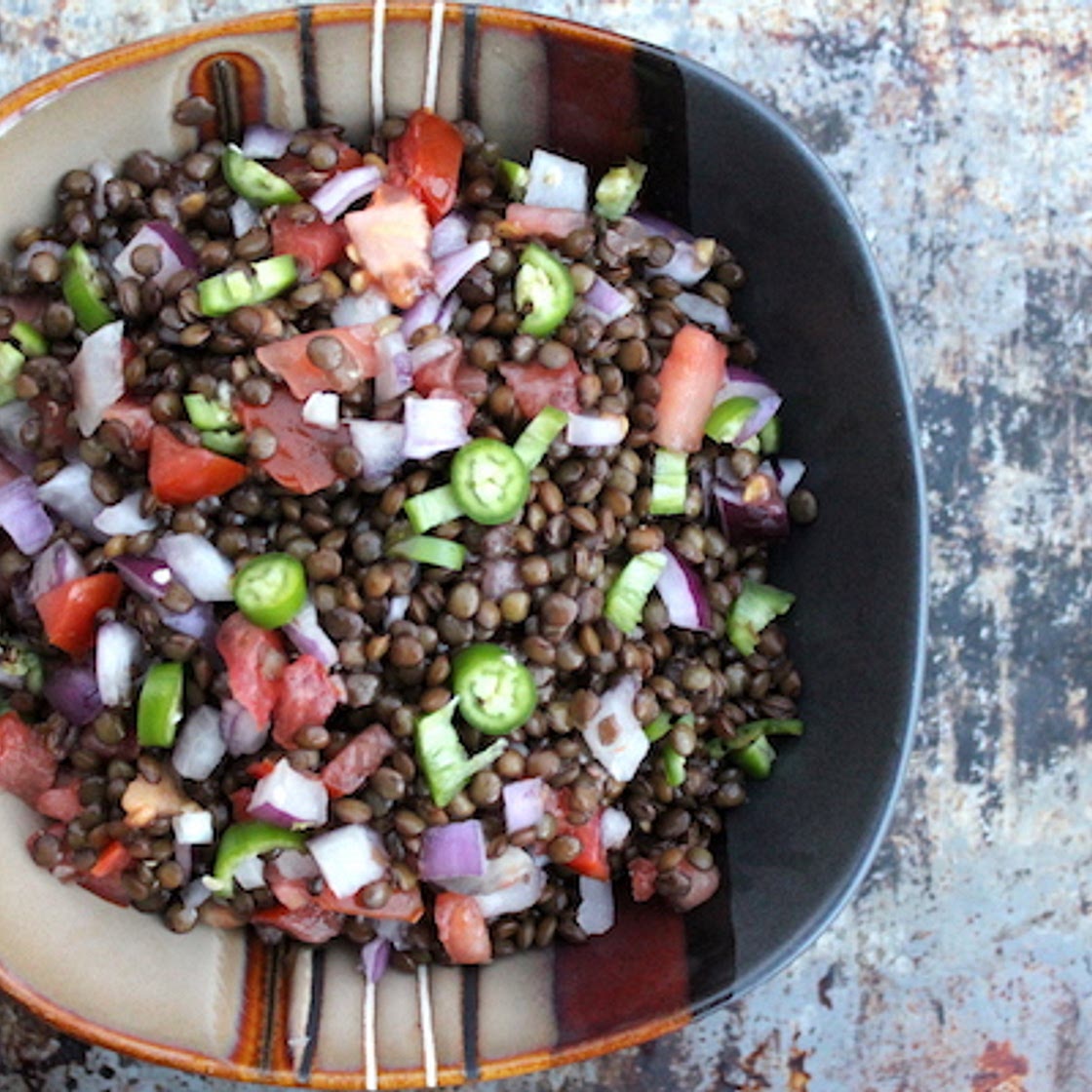 Azifa (Ethiopian Lentil Salad)