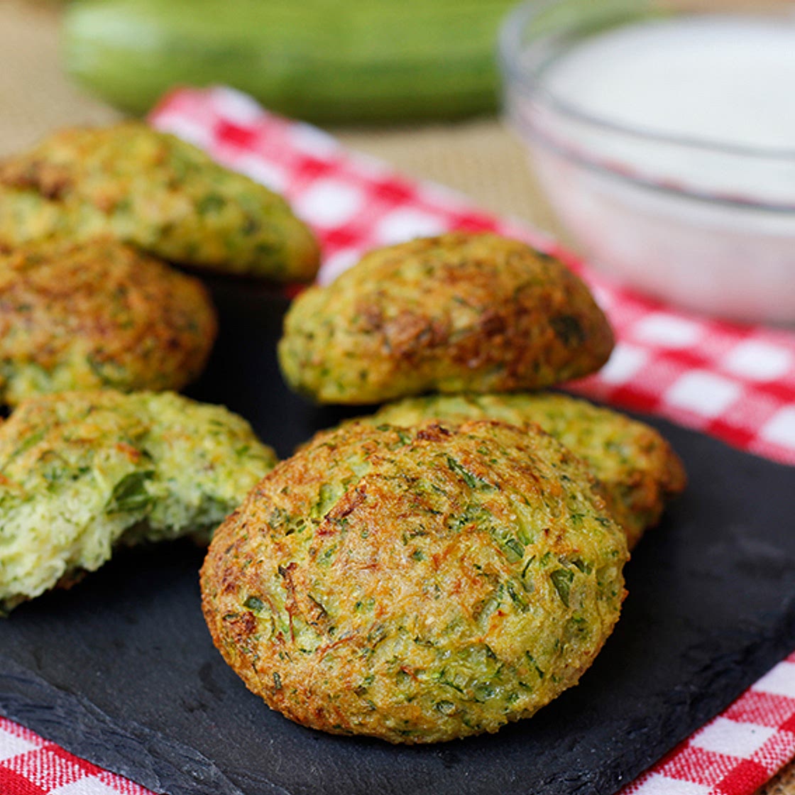 FRITTELLE DI ZUCCHINE FORNO