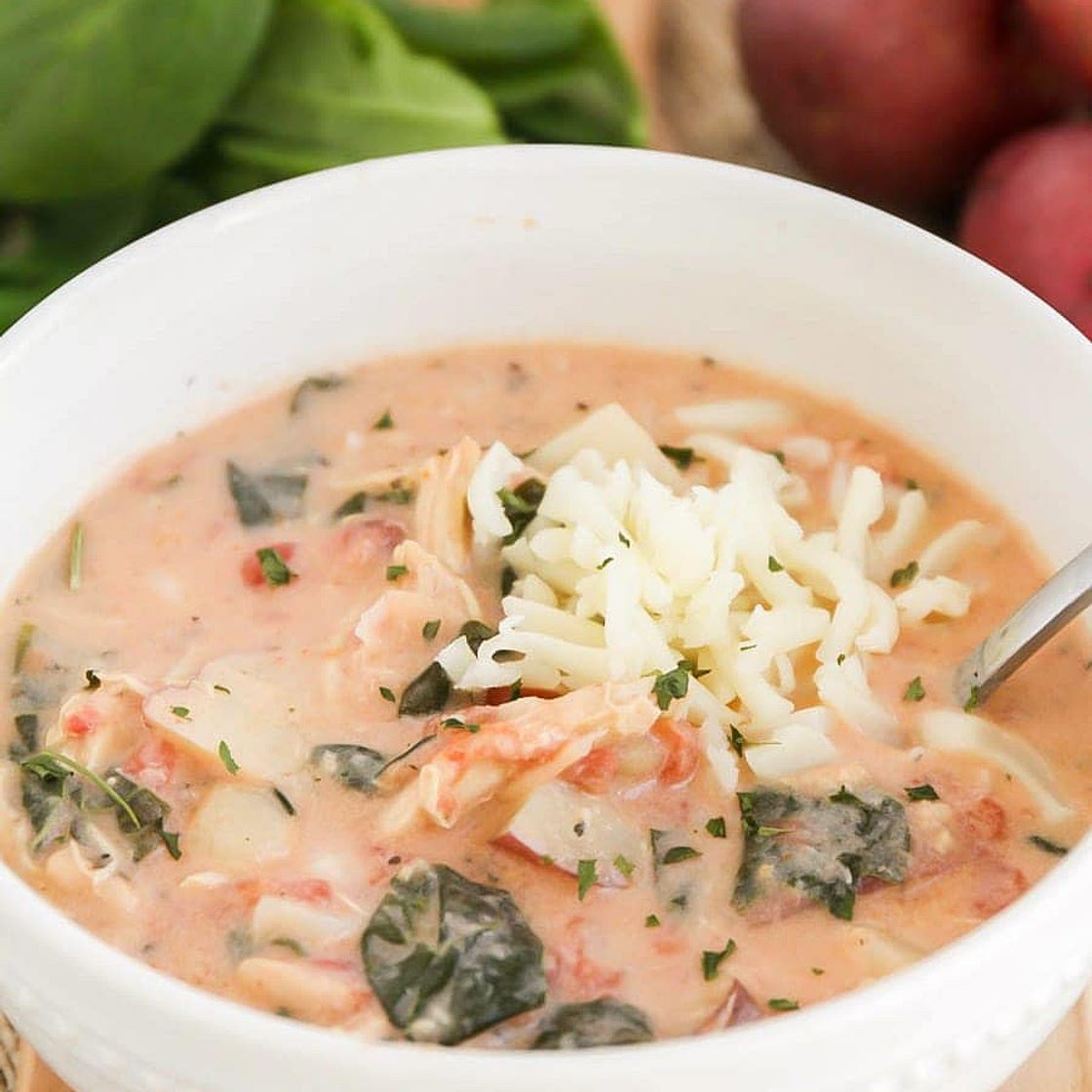 Chicken Florentine Soup Recipe