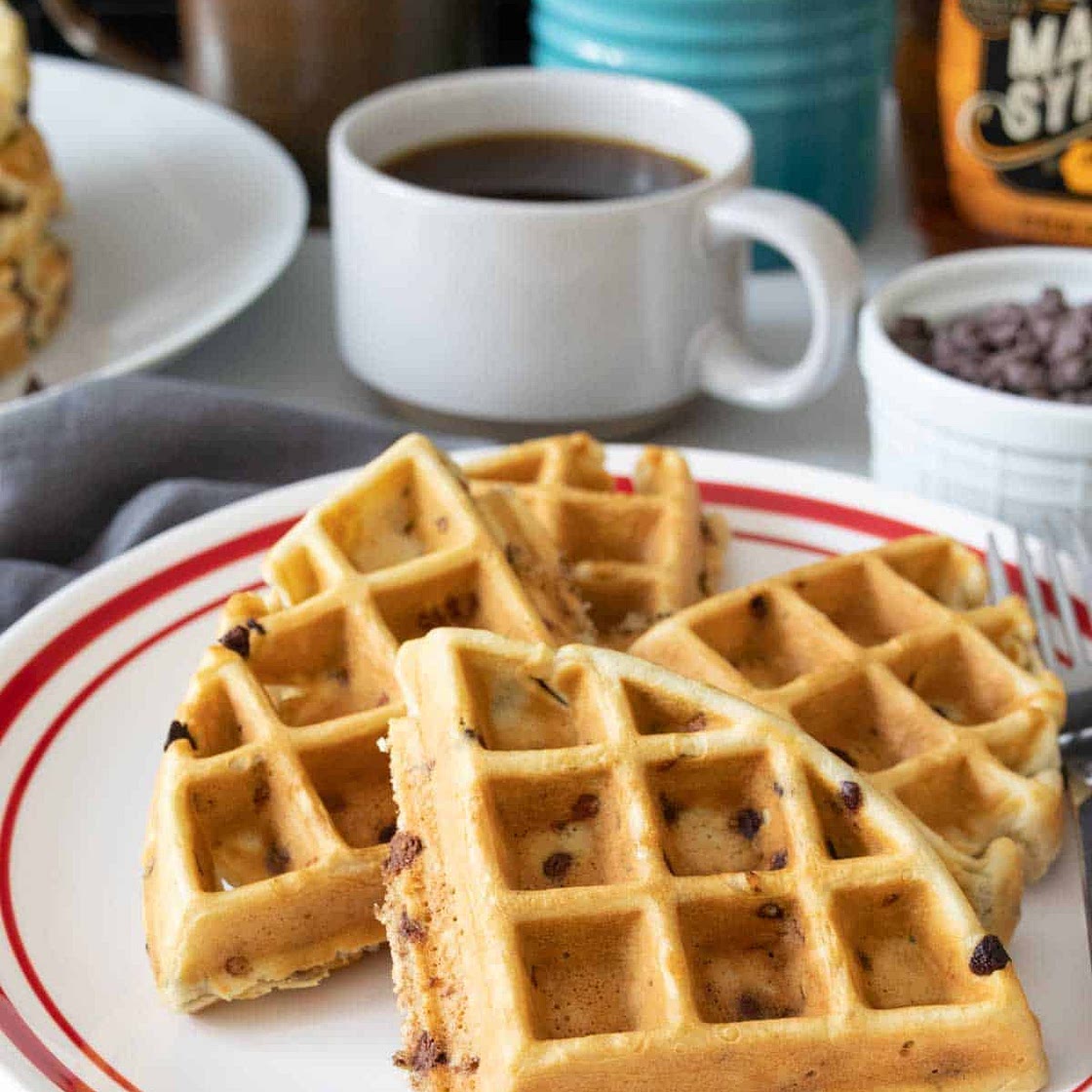 Chocolate Chip Waffles