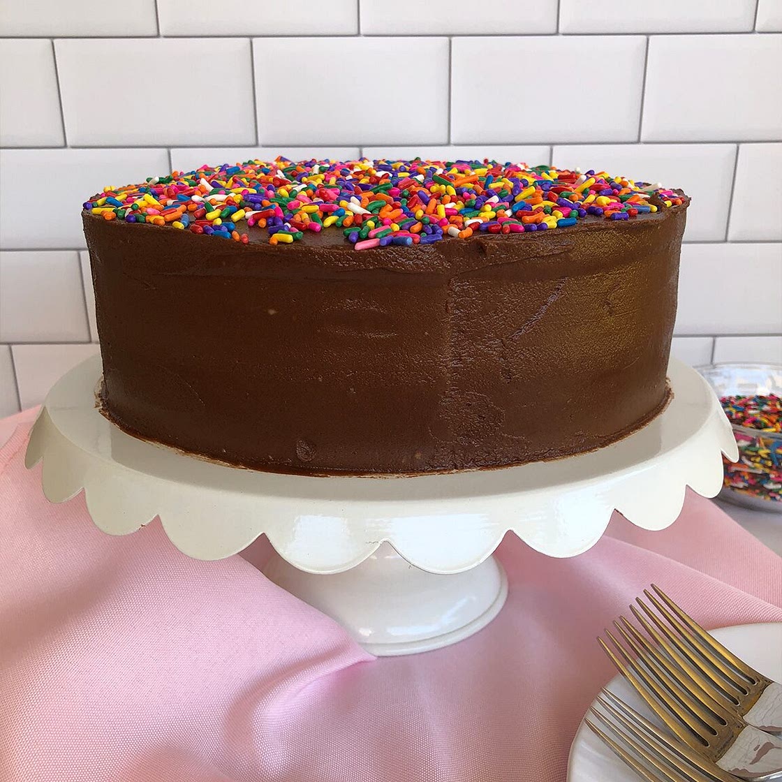 Dairy-Free and Egg-Free Vanilla Cake