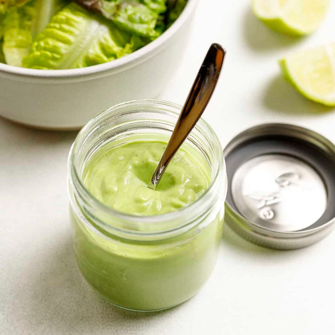 Creamy Cilantro-Avocado Salad Dressing