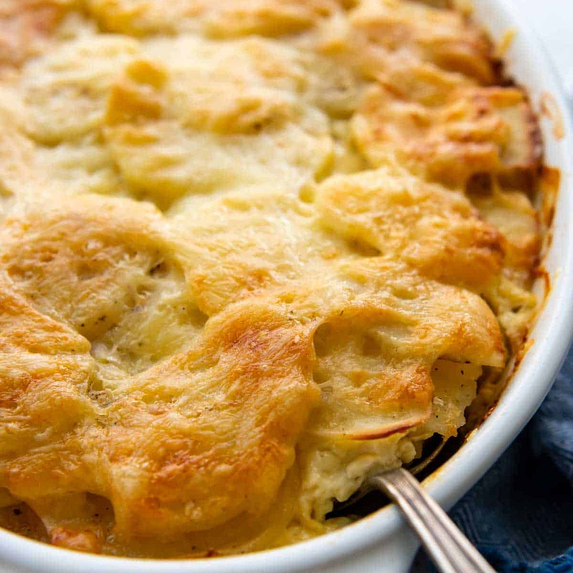 Easiest Gluten-Free Au Gratin Potatoes (No Flour)