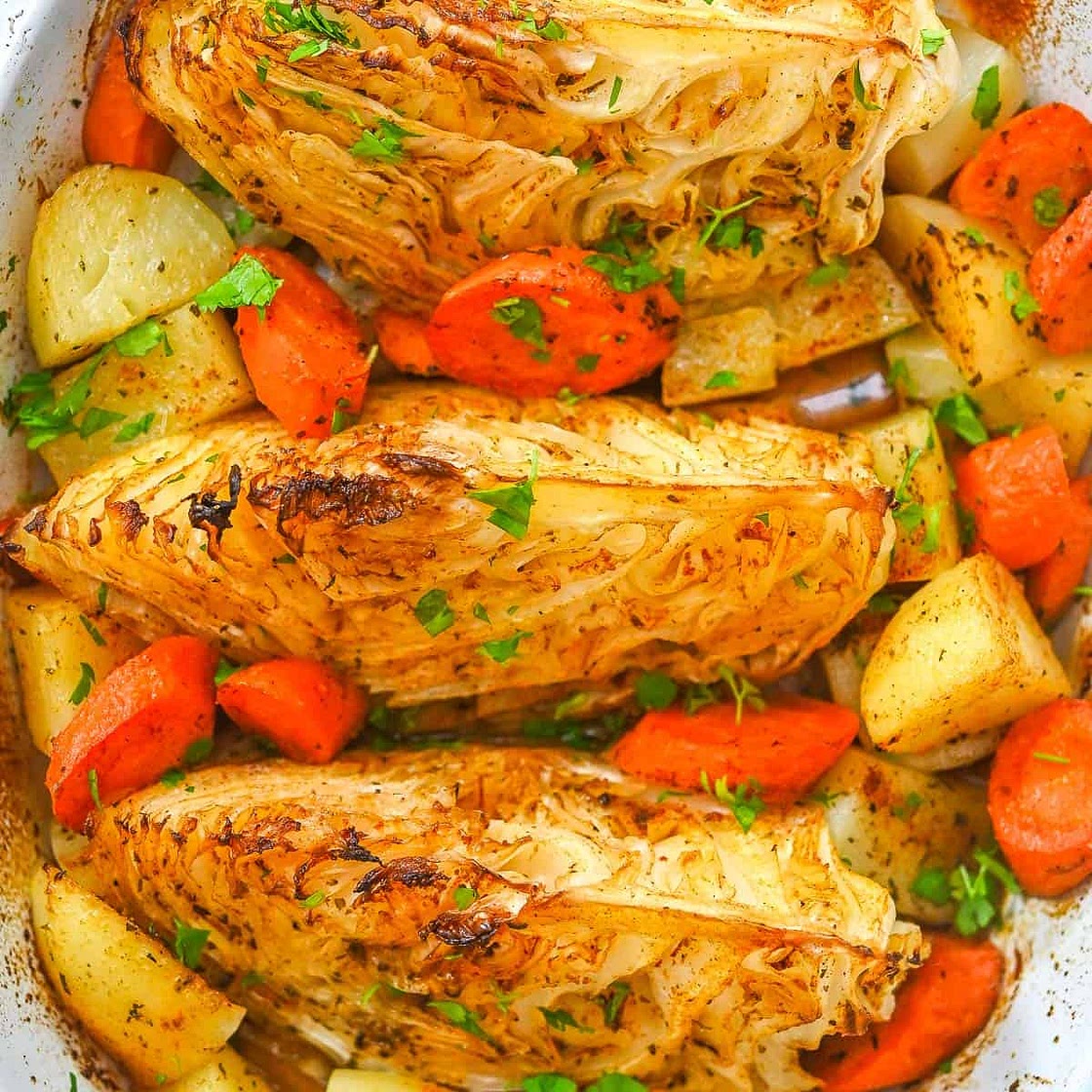 Cabbage with Potatoes and Carrots