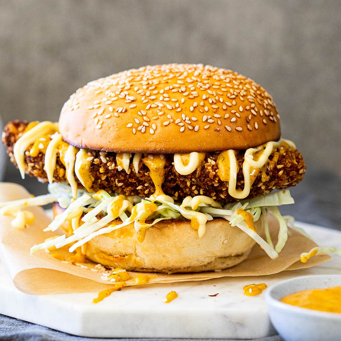 Chicken Katsu Burgers