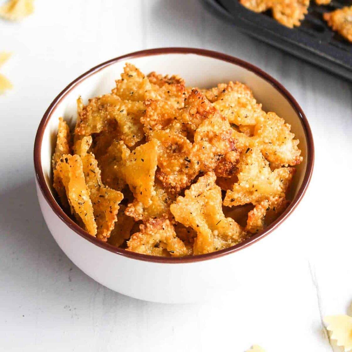 Air Fryer Pasta Chips