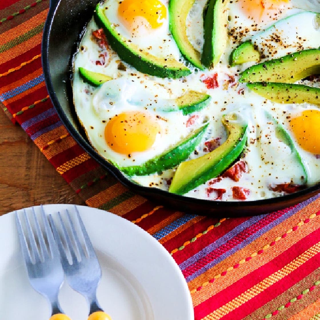 Egg Skillet with Avocado and Tomatoes