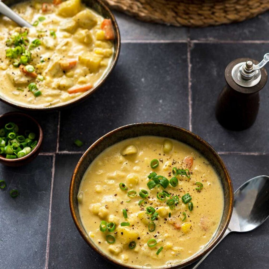Vegan Potato Corn Chowder