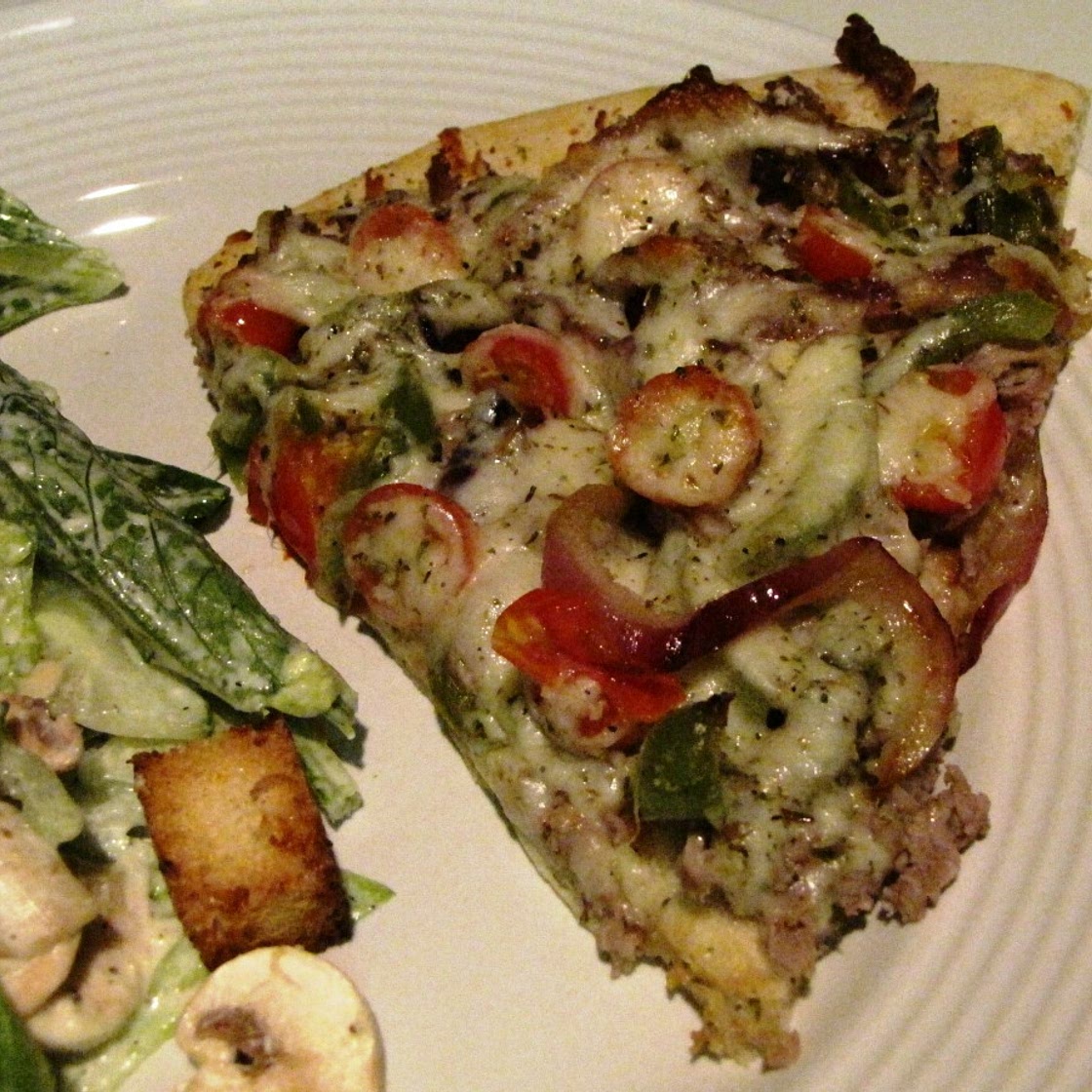 Quick-And-Easy Beef Pizza