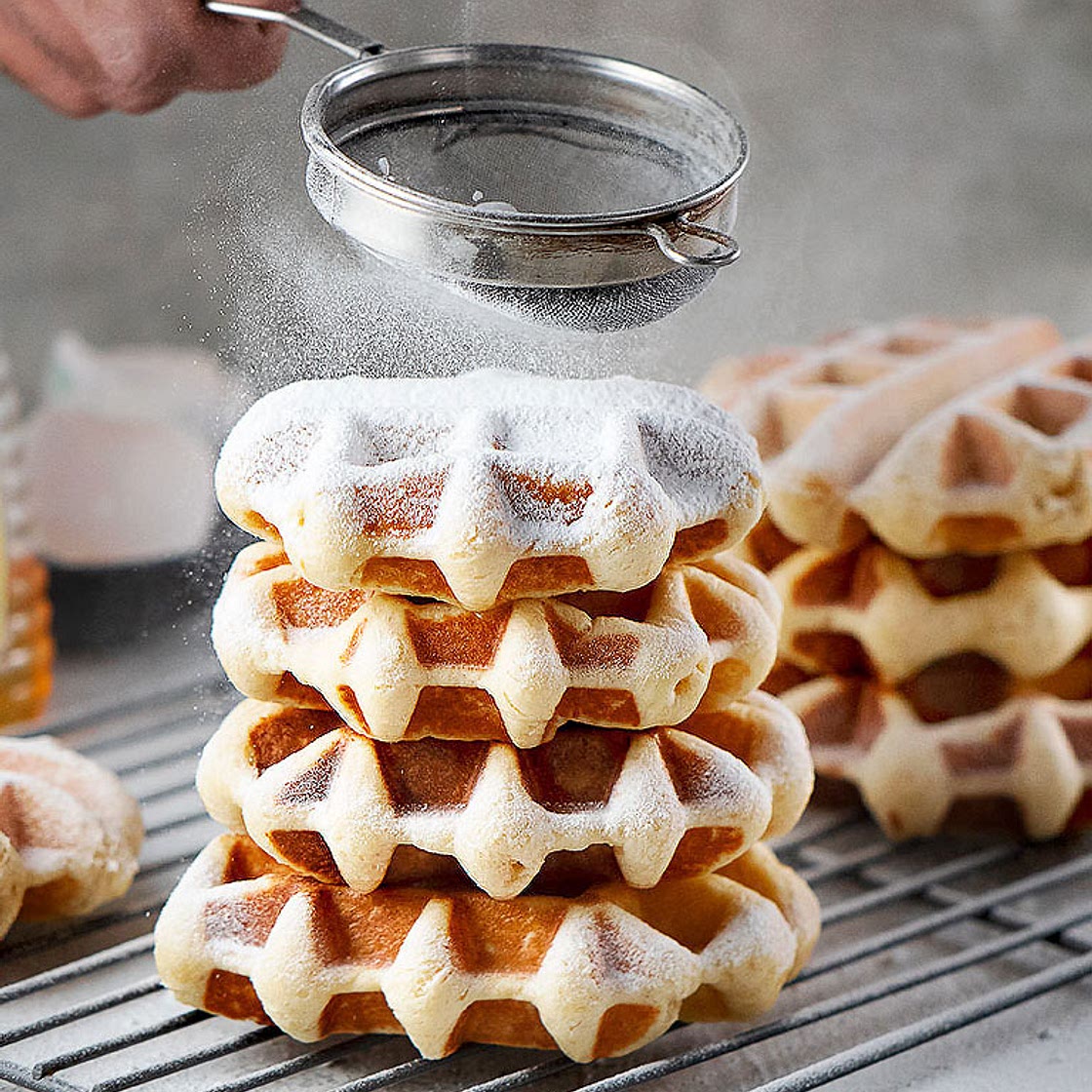 Belgian Liege Waffles