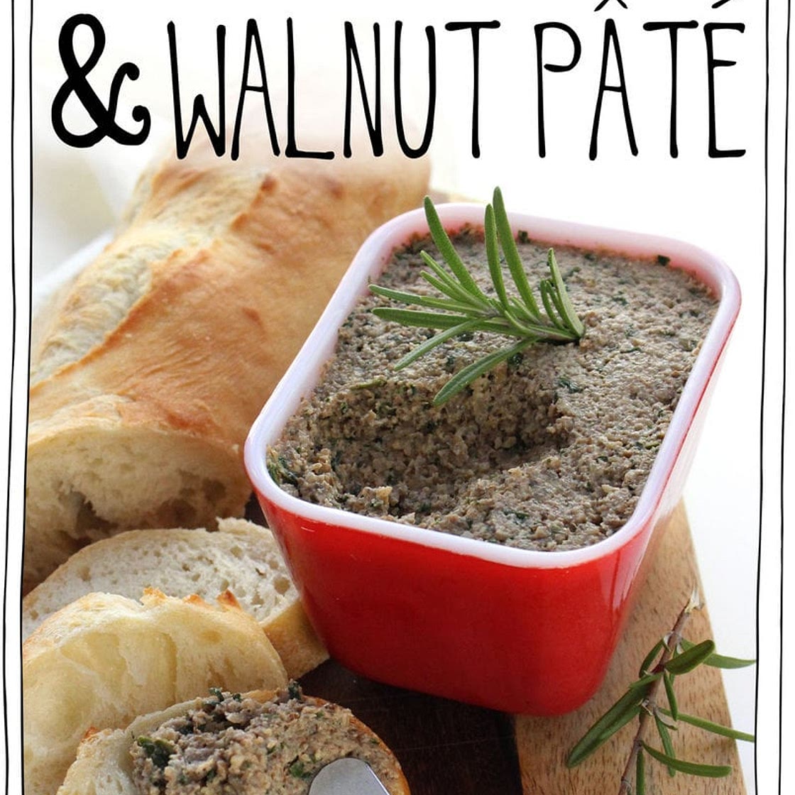 Vegan Mushroom & Walnut Pâté