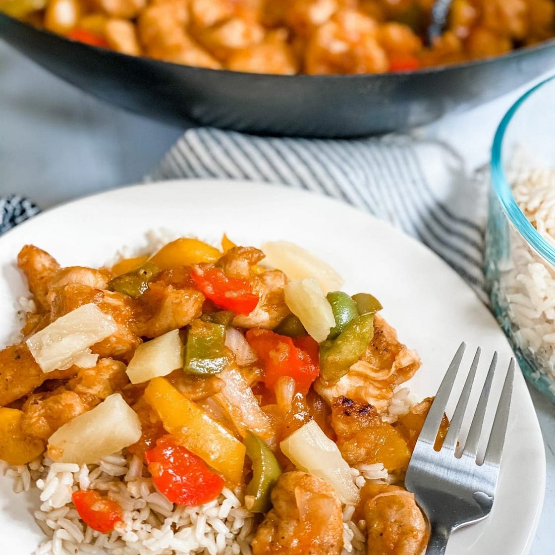 Skinny Sweet and Sour Chicken