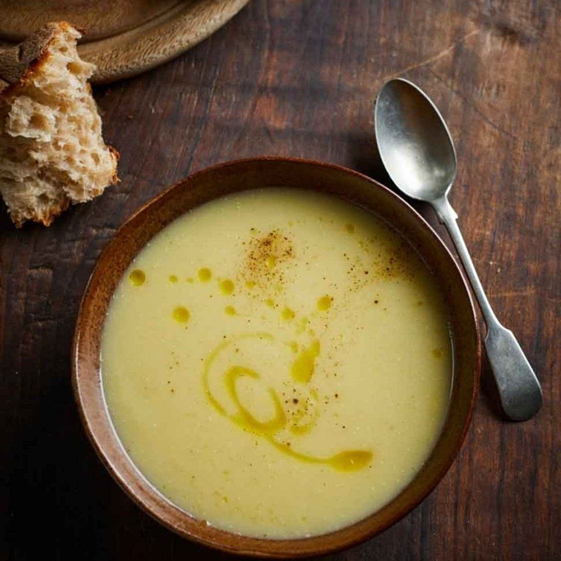 Leek & potato soup