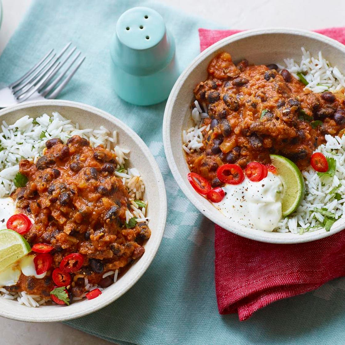 Black bean curry