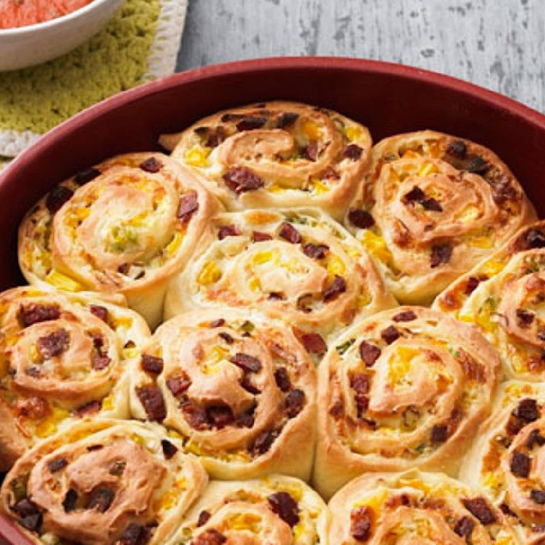 Kabanossi-Schneckenkuchen