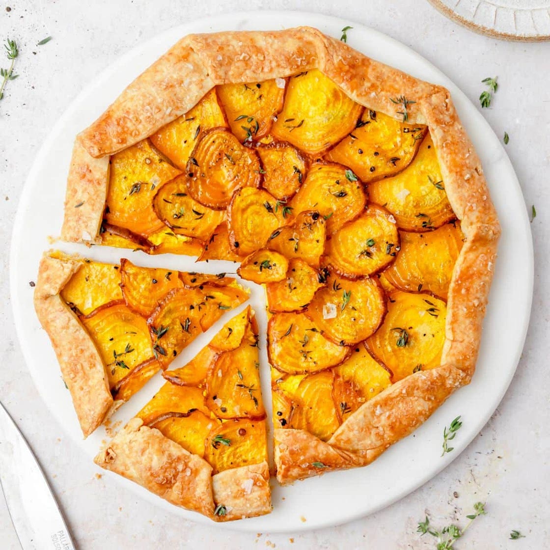 Golden Beet Galette