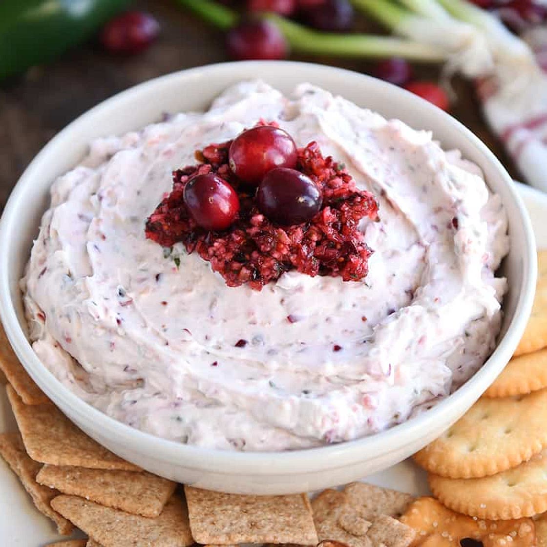 Creamy Cranberry Jalapeño Dip