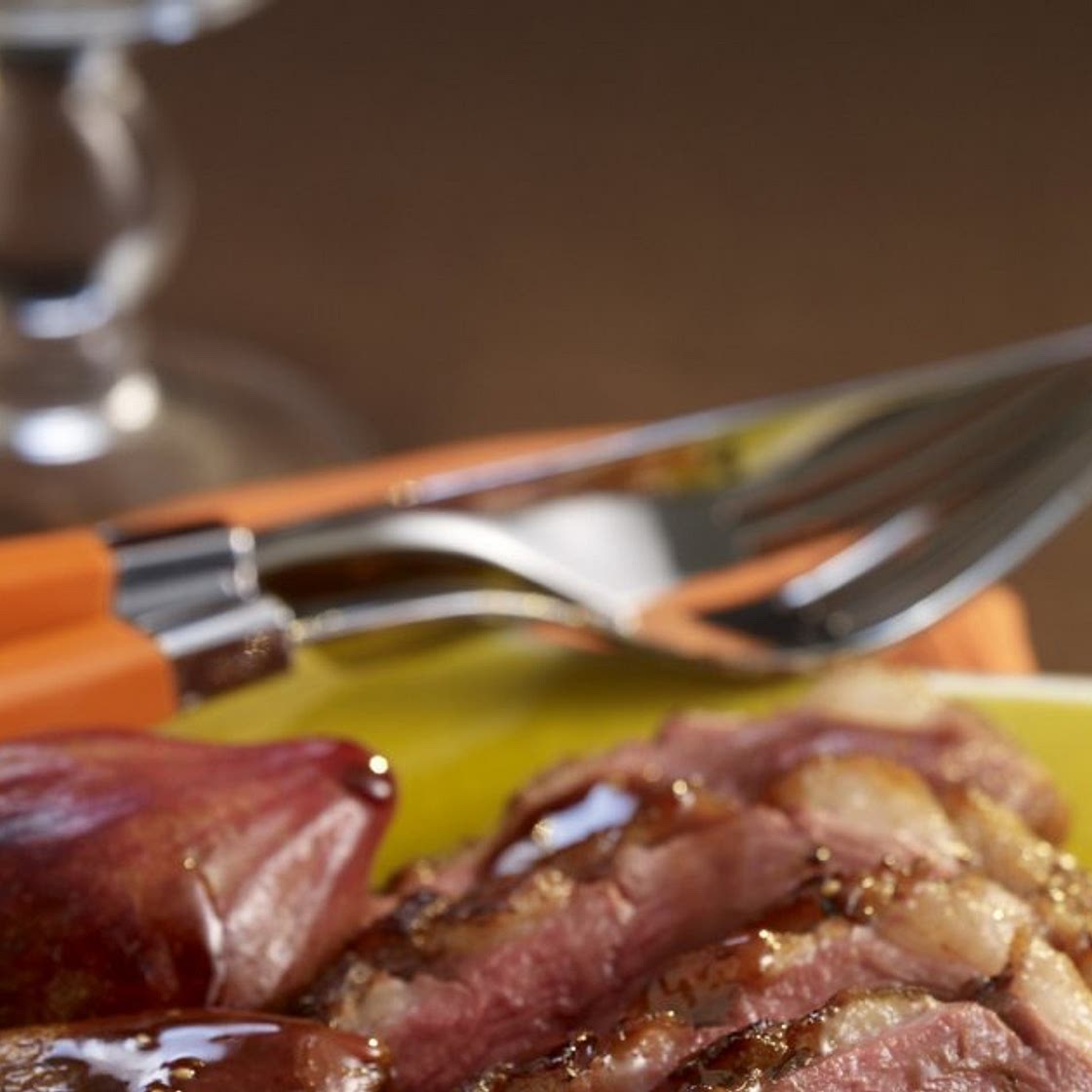 Magret de canard aux figues