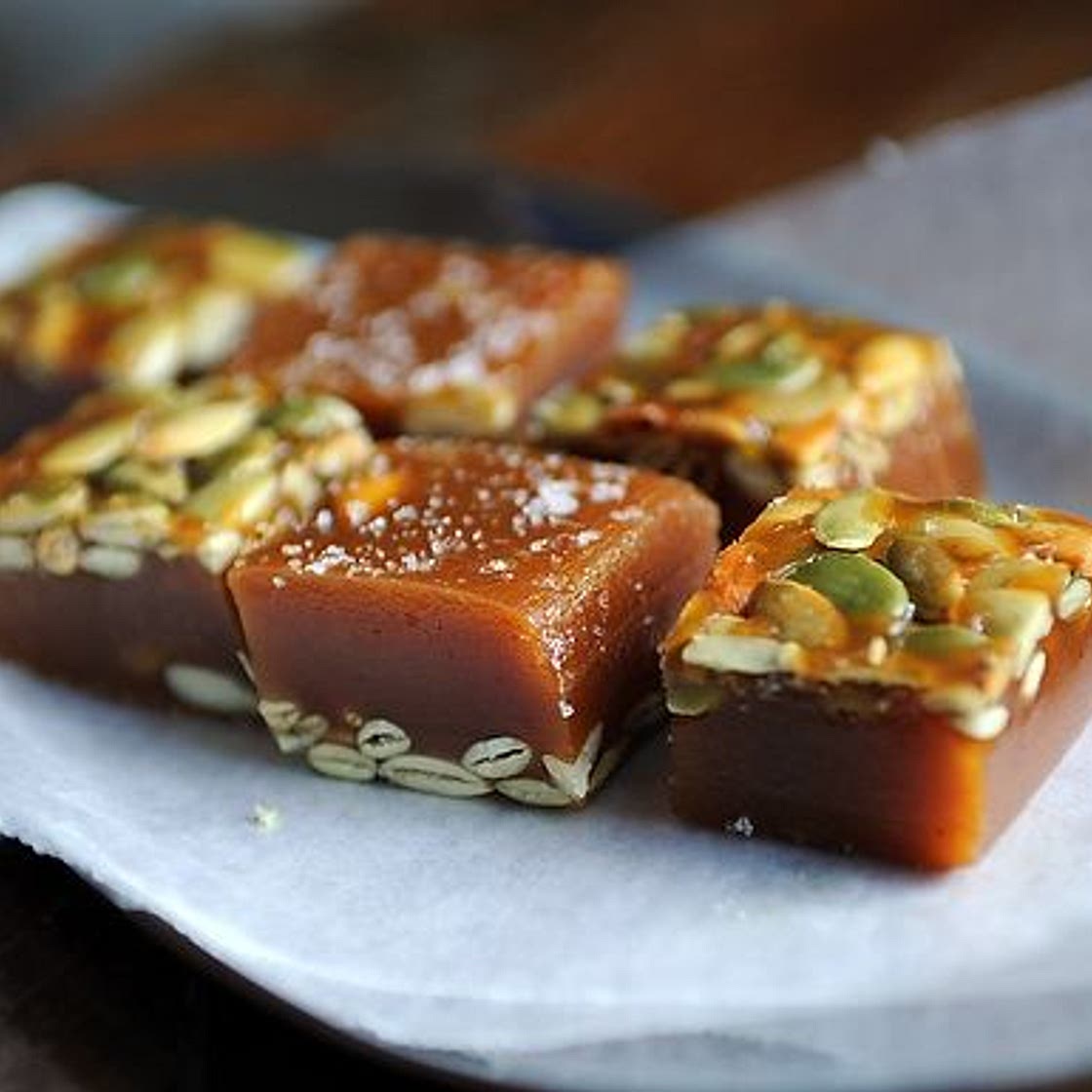 Salted Pumpkin Caramels