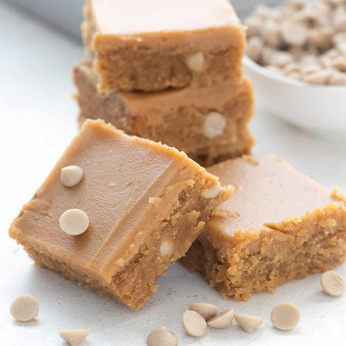 Keto Peanut Butter Blondies