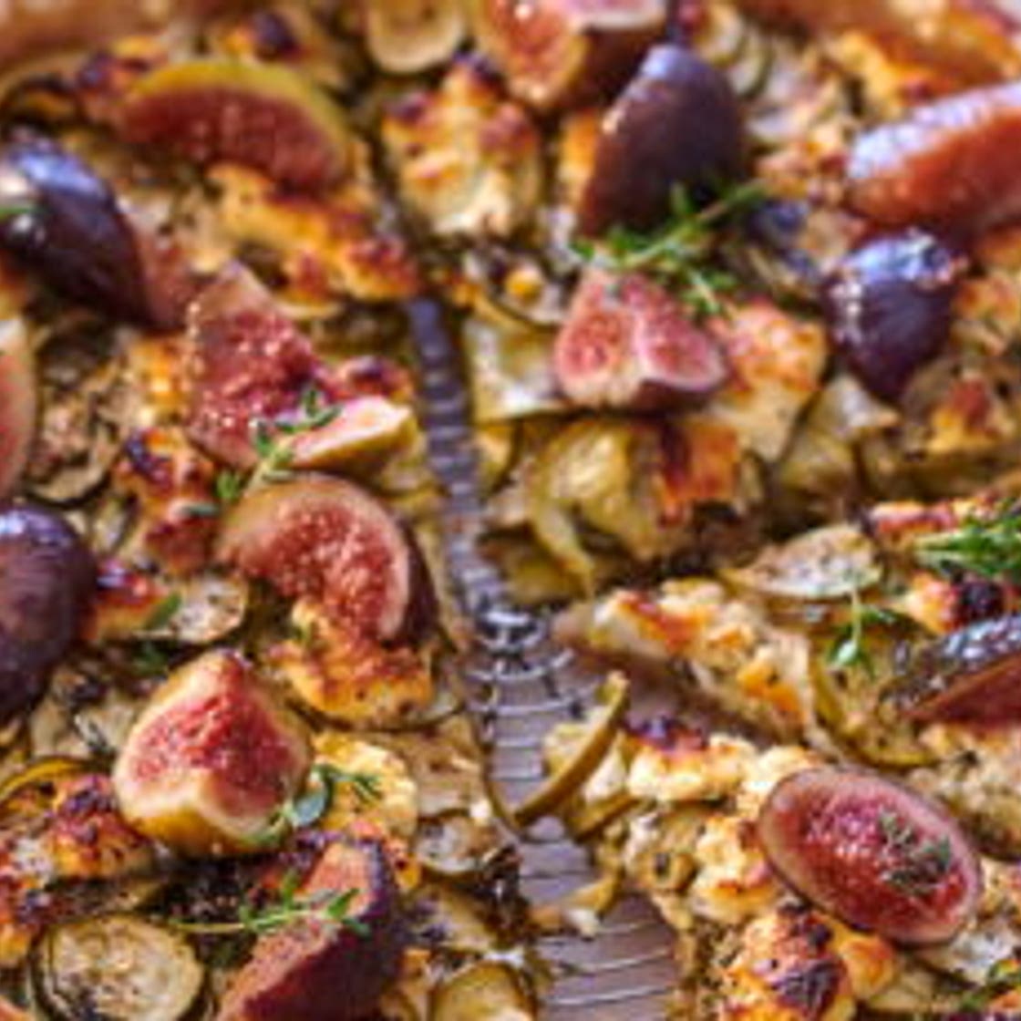 Tarte au miel du maquis et brocciu corse