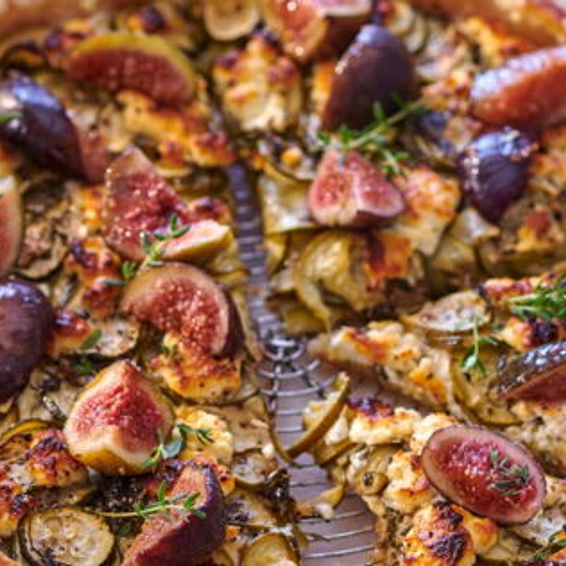 Tarte au miel du maquis et brocciu corse