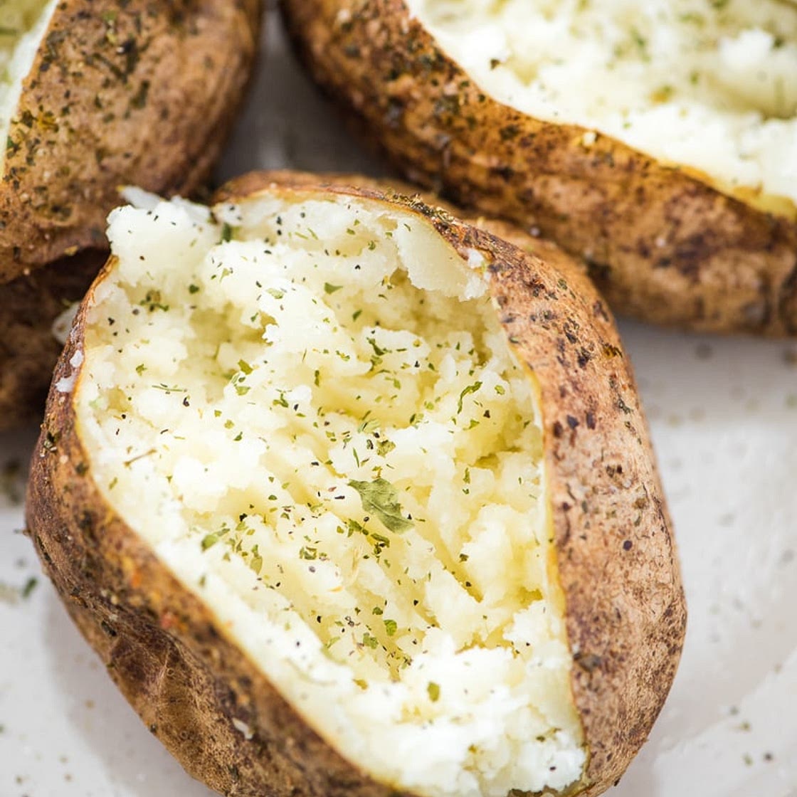 Air Fryer Baked Potatoes