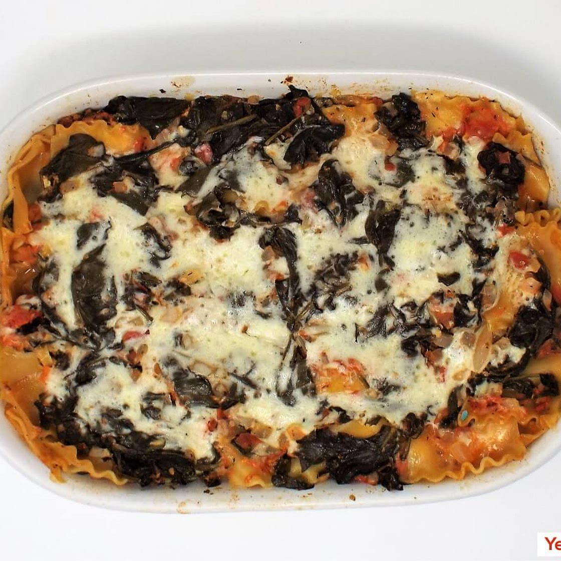 Fresh Spinach Lasagna