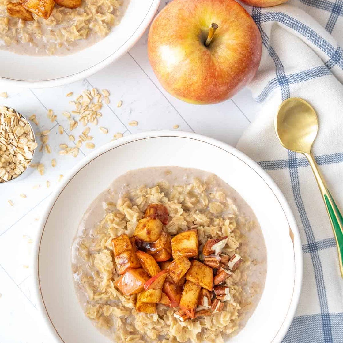 Apple Cinnamon Oatmeal