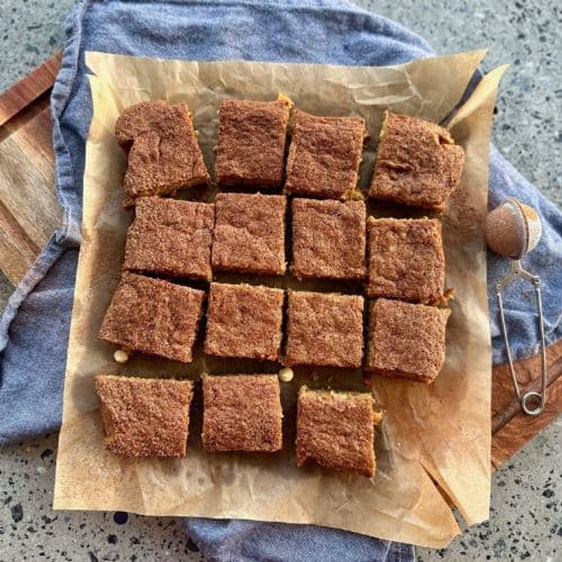 Sourdough Blondies