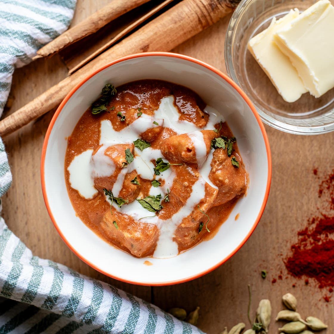 Butter chicken au barbecue (comme au restaurant)