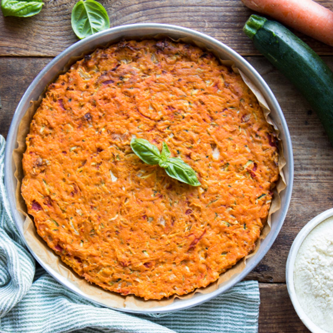 Sardinian Pizza with vegetables