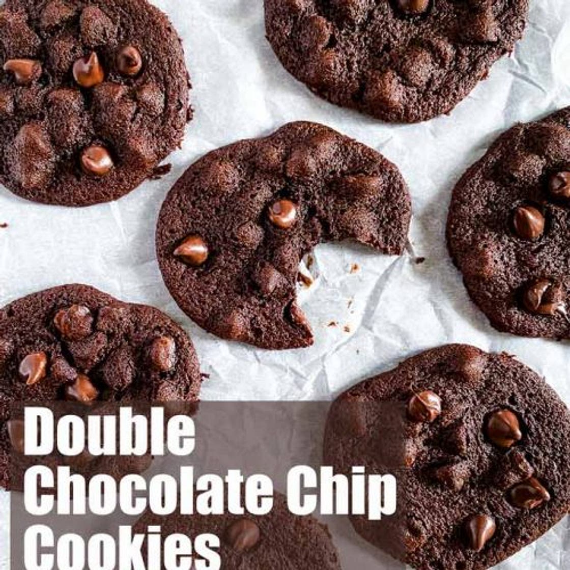 Double Chocolate Chip Cookies Recipe