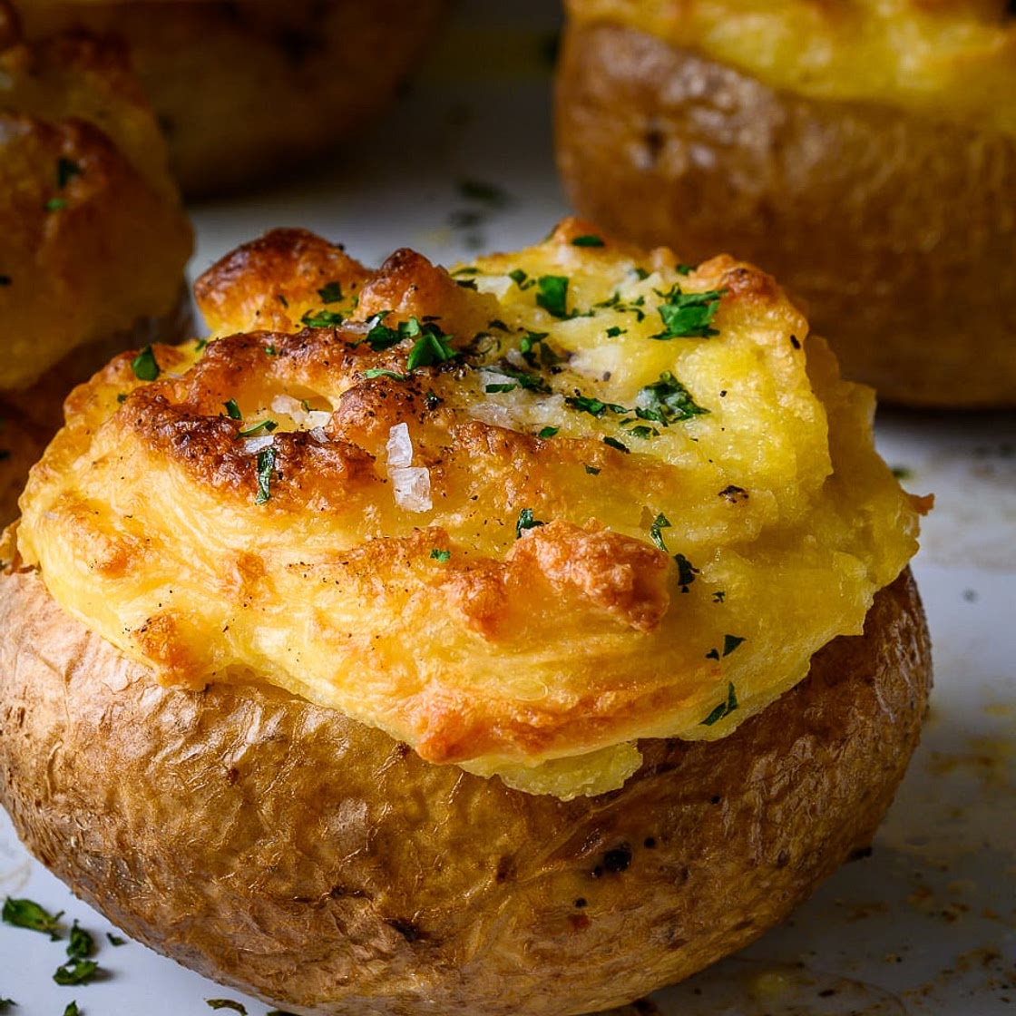Vegan Twice Baked Potatoes